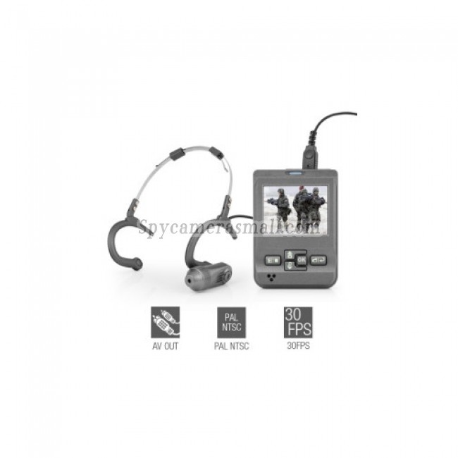 Spy Gear - Head Mounted Mini Video Recorder with 2.5 Inch LCD Screen